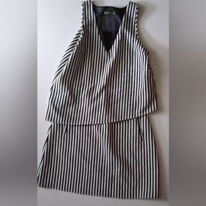 Very modern asymmetrical dress